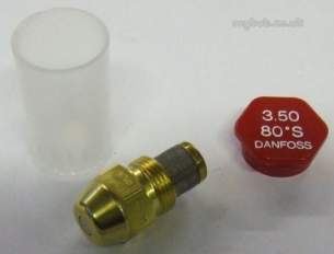 Danfoss Nozzles Burner Spares -  Danfoss H04320d Oil Nozzle 3.50x80 Deg S