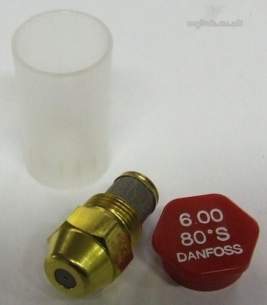 Danfoss Nozzles Burner Spares -  Nuway Danfoss 06.00x80 S Nozzle H04325w