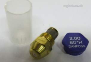 Danfoss Nozzles Burner Spares -  Danfoss H04516n Oil Nozzle 2.00x60 Deg H