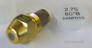 Danfoss Nozzles Burner Spares -  Nuway Danfoss 02.75 X 80 B Nozzle