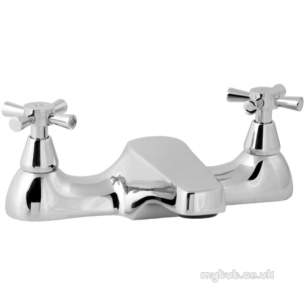 Deva Brassware -  Deva Milan Deck Mount Bath Filler Chrome