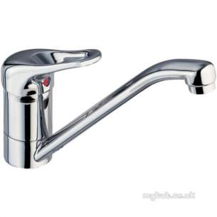 Deva Brassware -  Deva Sms171 Sezana S/l Sink Mixer Br/nkl