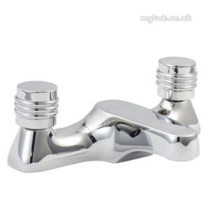 Deva Brassware -  Deva Solerno Deck Mount Bath Filler