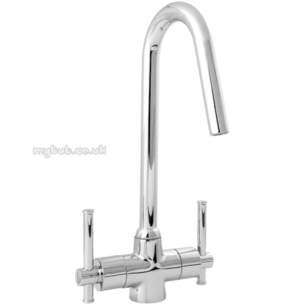 Deva Brassware -  Deva Taur130 Taurs Lvr Mono Sink Mixer Cp