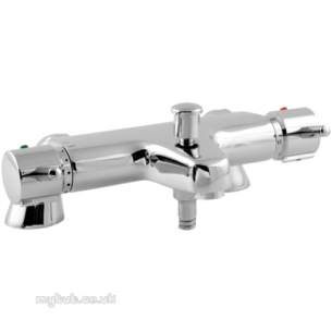 Deva Brassware -  Deva Tlv106 Therm Bath Shower Mixer Cp