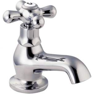 Deva Brassware -  Deva Regency Basin Taps Chrome Plated Vic150