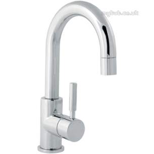 Deva Brassware -  Deva Vision Mono Basin Mixer Arch Spout Puw