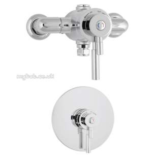 Deva Showering -  Vision Concentric Thermo Exp And Conc Shower