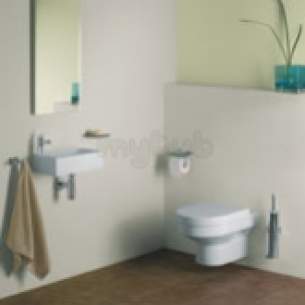 Twyford Indulgence Sanitaryware -  Indulgence 400 Basin 1 Right Hand Tap Obsolete Id4831wh