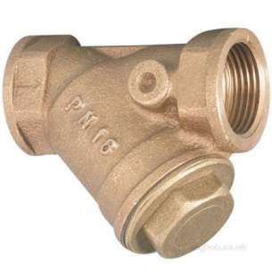 Pegler General Commercial Valves -  Pegler V913 Bronze Bsp Strainer 20