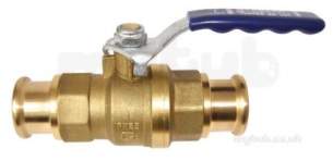 Pegler Push and Press General Valves -  Pegler Ps550 Press Dzr Ball Valve 28