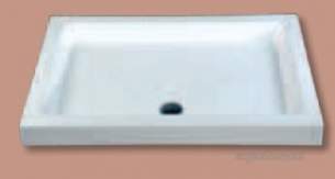 Eastbrook Showers -  30.0071 Rectangular Tray 900 X 800 White