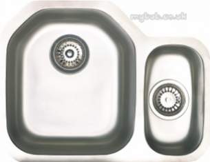 Astracast Sinks and Accessories -  Echo D1l Undermount Feature Sink Pack P/steel