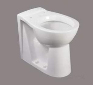Akw Level Access Showering -  Akw Raised Height Back 2 Wall Toilet Pan