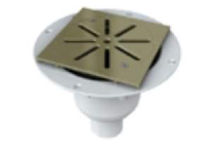 Harmer Shower Drains -  Vertical Alum Shower Drain Avs/ss/t20