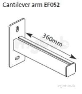 Ensign Soil -  Cantilever Arm For Stack Support Pipe