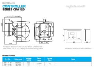 Esbe Limited -  Essbe Cra122 Controller 15nm 24v