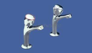Sissons Stainless Steel Products -  Sissons F1083 Fluted Sink Taps Pair
