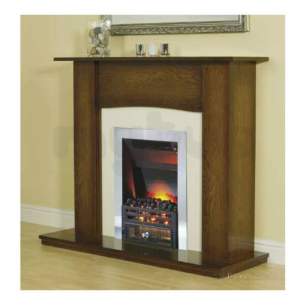 Smiths Environmental Fan Convectors -  Fireplace Surround-antigue Oak/cream