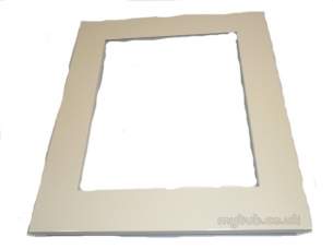 Focal Point Fires Gas Spares -  Focal F820087 Frame-ivory