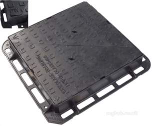 Manhole Covers and Frames Ductile Iron -  Mcf Duct 675x675x100 D/tri D400 Ha104 Clks 1659 Kmdfw