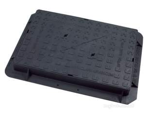 Manhole Covers and Frames Ductile Iron -  Mcf Duct 900x600x100mm D400 Clks752kmd