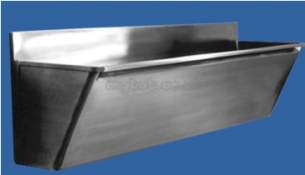 Sissons Stainless Steel Products -  G22029l 750 X 400 X 470 Left Hand Scrub Up Trough