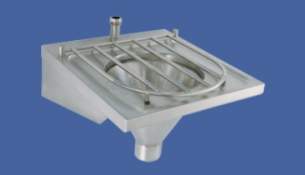 Sissons Stainless Steel Sinks -  Sissons Dug Disposal Unit-wall Hung
