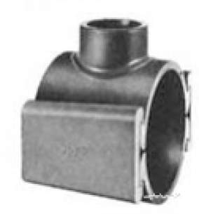 Georg Fischer Upvc Fittings and Valves Metric -  Georg Fischer Upvc Cement Branch Sadd 21110 160x40 161110095