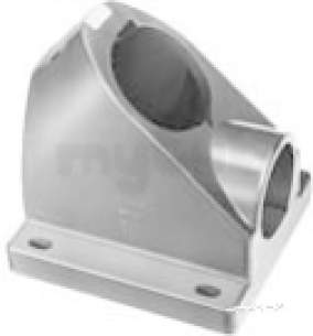 Georg Fischer Upvc Fittings and Valves Metric -  Georg Fischer Upvc Angle Seat Valve Bracket 123 20 161123300