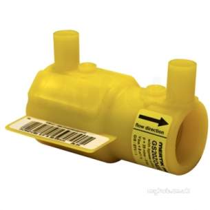 Gps Yellow Electrofusion Pe Fitting -  Gps Excess Flow Limiters -39.5 Volt Gas Only