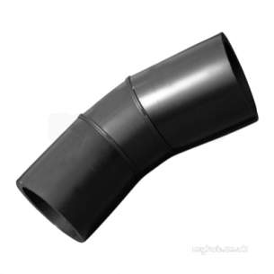 Gps Black Puppedspigot Pe Fittings -  Gps Blk 100 17 45d Mitred Bend 355 40241324