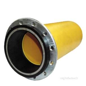 Gps Yellow Puppedspigot Pe Fitting -  Gps 315x250 Slim F/a Pe80 17.6 Ylw Pupd 452