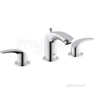 Grohe Tec Brassware -  Grohe 20293 Eurosmart 3th Basin Mixer Cp 20293000