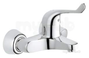 Grohe Tec Brassware -  Euroeco Spezial Single Wall Basin Mixer 32794000