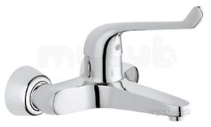 Grohe Tec Brassware -  Euroeco Spezial Single Wall Basin Mixer 32795000