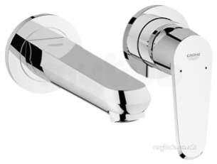 Grohe Tec Brassware -  Grohe 19573 E/disc Cosmo Wall Basin Mixer Cp 19573002