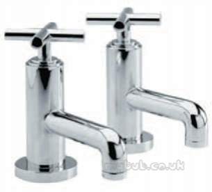 Eastbrook Brassware -  4.1208 Helix Pair Bath Taps.body Only Ch
