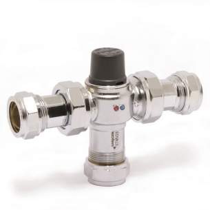 Pegler Thermostatic Mixing Valves -  Wolseley Own Brand Sar Tmv 22mm 2in1 Tmv2/3 5a1261