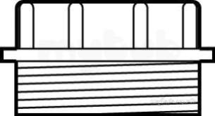 Hunter Plastics Above Ground -  2 Inch To Mi Bsp Coupling W723-w