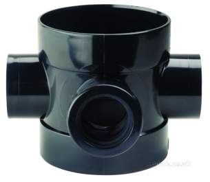 Hunter Plastics Above Ground -  110mm X 40mm Short Boss Pipe S215-b