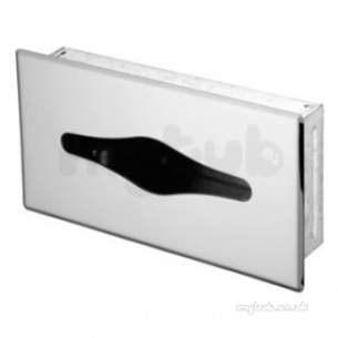 Ideal Standard Bathroom Accessories -  Iom Kleenex Holder Stainless Steel