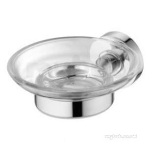 Ideal Standard Bathroom Accessories -  Iom Soap Dish W/m Transpglass/chrome