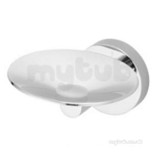 Ideal Standard Bathroom Accessories -  Iom Soap Dish Anti Vandal Chrome