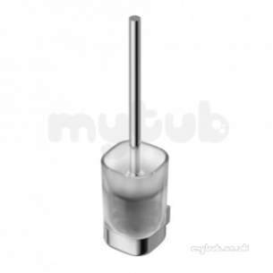 Ideal Standard Bathroom Accessories -  Softmood A9144 Toilet Brush And Holder