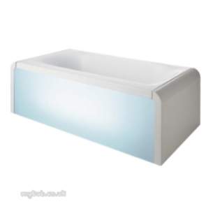 Ideal Standard Art and design Baths -  Ideal Standard Moments K6423 180 X 90 No Tap Holes Bath 2 Panel Wh