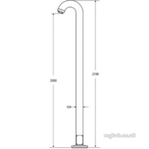 Ideal Standard Art and Design -  Ideal Standard The Shower Tube T8940