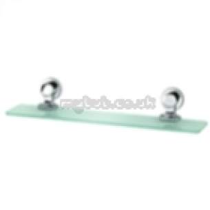 Triton Metlex Bathroom Accessories -  Triton Nene Ane003cp Glass Shelf Cp