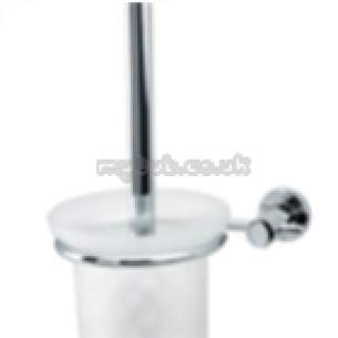 Triton Metlex Bathroom Accessories -  Thames Ath010cp Glass T/brush And Holder