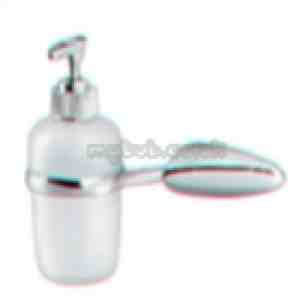 Triton Metlex Bathroom Accessories -  Eclipse Aecp9140 Liquid S/dish And Hldr Cp